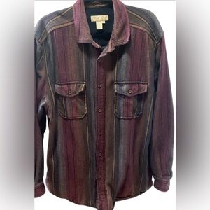 The Territory Ahead Mens Button Down Heavy Cotton Shirt ..XL